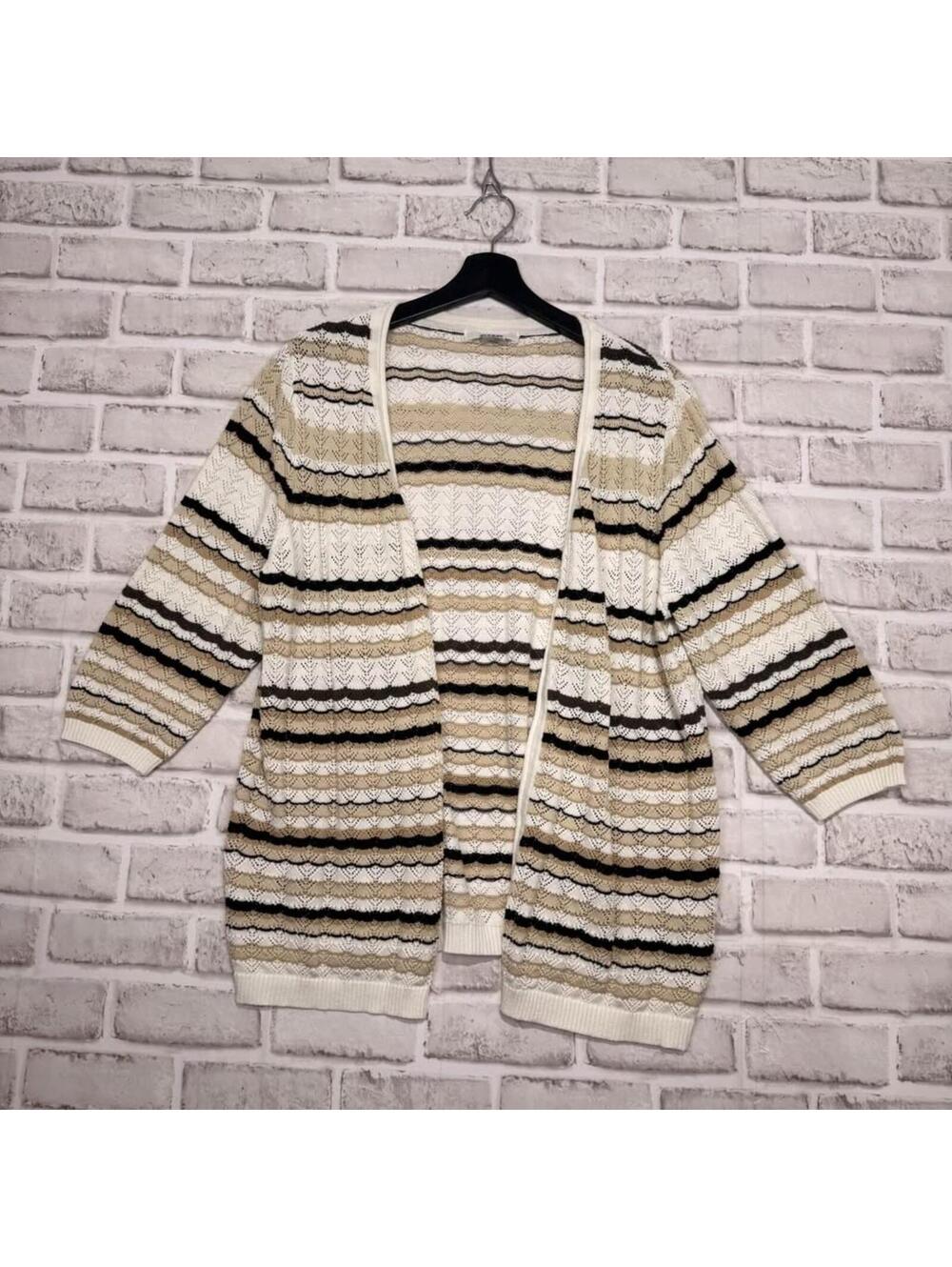 Alia Petites Sweater Set Women's Size PL (Tank) and XL (Cardigan)